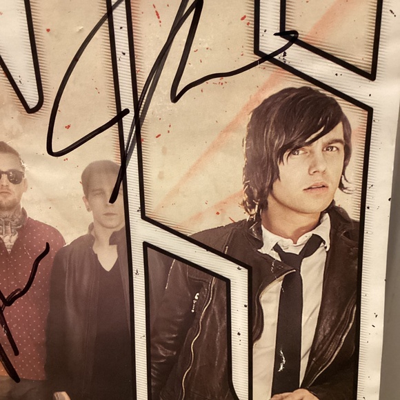 Vans Warped Tour 2013 signed Autographed Sleeping With Sirens KELLIN Quinnn - Picture 3 of 10